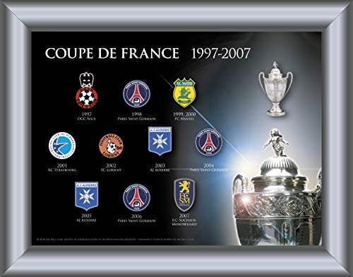Collection de pins Coupe de France 1997-2007