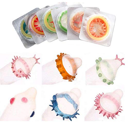 Kondome, 10 Stück Invisible Ultra Thin & Ultra Condom Adult Sensitive Orgasmus Latex Kondome Zufällig,Gelegentliche Form Versand