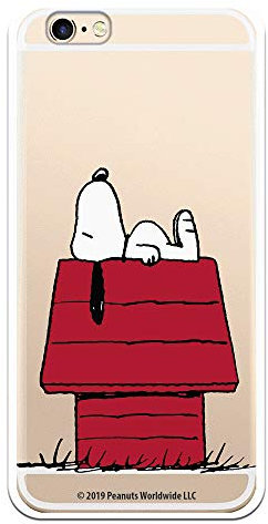 Offizielle Hülle für iPhone 6-6S von Snoopy Snoopy Home zum Schutz Ihres Mobiltelefons. Offiziell lizenzierte Flexible Silikonhülle von Peanuts für Apple