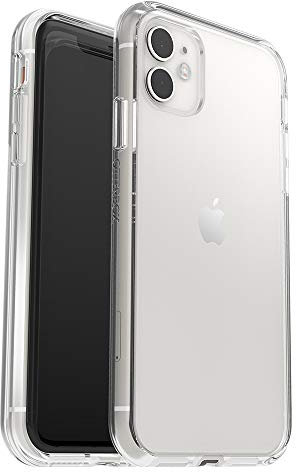 OtterBox Schutzhülle für iPhone 11 Prefix-Serie, transparent, ultradünn, taschenfreundlich, erhöhte Kanten schützen Kamera und Bildschirm, kabelloses Laden kompatibel