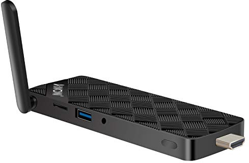 AWOW Mini PC Stick, Fanless Computer Stick Intel Gemini Lake J4105 4GB LPDDR4 64GB eMMC, 4K HD Mini Computer,1000M LAN, Dualband-WLAN, USB 3.0, HDMI2.0, Bluetooth 4.2