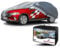 Walser telo copriauto da esterno Premium All Weather Plus SUV, telo copriauto rivestito in PVC, coperture per auto, resistente ai raggi UV, garage completo impermeabile per SUV/VAN Misura 8 grigio