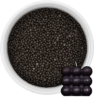 10 g Wachsfarbe tiefschwarz zum Durchfärben, 10 g Kerzenfarbe für bis zu 10 kg Wachs, Made in Germany