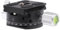 FOTGA Testa panoramica girevole a 360° con morsetto girevole e piastra a sgancio rapido da 50 mm, vite da 1/4 pollici per Arca-Swiss treppiede, monopiede, testa sferica, fotocamera DSLR