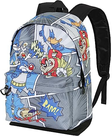 Looney Tunes Batman Comic-FAN HS Rucksack 2.0, Knochen