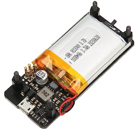 Akozon Computer Accessories, UPS Lite V1.2 HAT Board for Raspberry Pi Zero Power 400mA Charging 1000mAh Battery