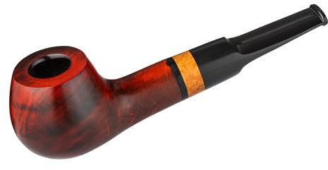Angelo Pfeife Modell 10 rot/braun gerade