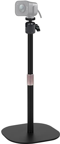 Robuster Webcam-Ständer, Tisch-Webcam-Stativ, kompatibel mit Logitech C920 C922 StreamCam C930 C925e Brio 4K, Brio 500 Webcams