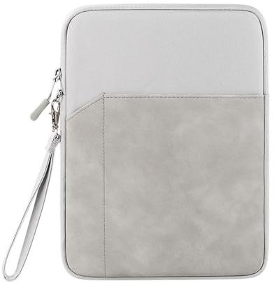 Housse de Protection Rigide pour Tablette 9-11 Pouces avec Porte-Stylo Housse de Transport Antichoc (Gris)