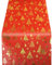 Weihnachten Tischläufer Weihnachtsbaum, 28cm×500cm tischdecke Weihnachts, Rot Vlies Tischläufer tischläufer, Organza weihnachtstischläufer, tischdeko esstisch für Weihnachten und Advent