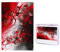 1000 Teile Puzzle - Rot Schwarz Weiß Abstrakte Puzzles für Erwachsene Herausforderndes Puzzle Personalisiertes Bild Puzzle Holzpuzzle 74,9 x 50 cm