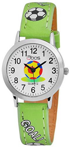 QBOS Kinder Lernuhr Armbanduhr für Jungen & Mädchen Uhr zum Lernen mit gut lesbarem Zifferblatt, Bequeme Kinderuhr für Grundschule, Alltag & Geschenk
