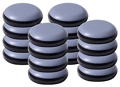 Furniture Sliders for Carpet and Hardwood Floors Adhesive Furniture Glides Self-Stick Furniture Sliders Pads (round25mm)