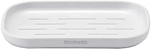 Brabantia 280221 Porte-Savon 13.5 x 8.1 x 1.6 [cm], White