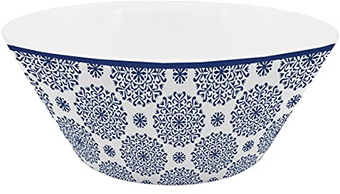 infinite by GEDA LABELS (INFKH) 15394 Müslischale Classic Blue Pattern Porzallanschale, Porzellan, 400ml