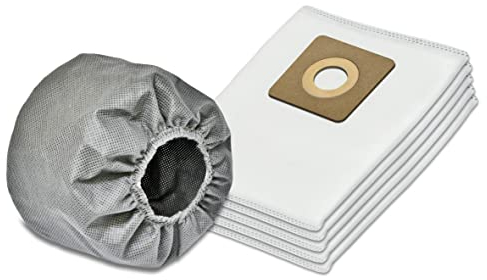 Bosch Lot de 5 Sacs d'Aspirateur Avec 1 Filtre pour AdvancedVac 20 et UniversalVac 15 - Sacs de Rechange