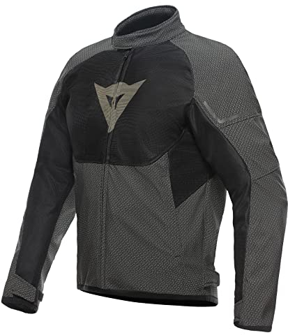 Dainese - Ignite Air Tex Jacket, Motorrad Sommerjacke, Mesh Gewebe, Herren Motorradjacke, Weiche Protektoren, Auxetica Incense/Schwarz/Incense, 50