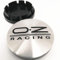 DOCHKA 4 Pièces 3D Cache-Moyeu Capuchons de Centre Enjoliveurs de Roue Voiture Cache Moyeux Jante Universel Cache-Moyeux pour OZ Racing,53MM-D