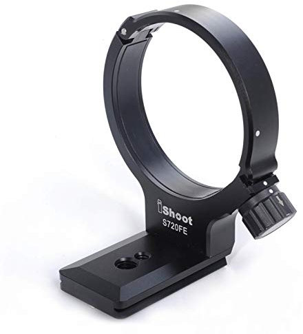 Bague de montage pour trépied compatible avec objectif Sony FE 70-200 mm f/4 G OSS SEL70200G, support d'objectif inférieur Arca-Swiss Fit Plaque à dégagement rapide avec rainure à queue d'aronde