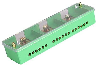 UKCOCO Splitterbox Wandmontierte Verteilerdose Hochtemperaturbeständig Flexibles Anschlussblock Für Heim Und Elektroinstallationen