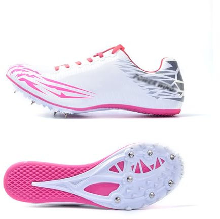 Blissbuilt Hombre y Mujer Zapatillas de Clavos,Sprint Shoe - Track,Zapatilla De Correr con Clavos,Entrenamiento de Competición Zapatos,Cómodas Ligero Resistente al Desgaste para Sprint Zpatillas