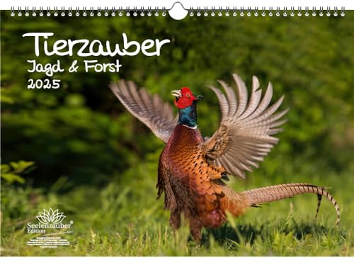 Tierzauber Jagd & Forst DIN A3 Kalender für 2025 - Seelenzauber