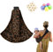 Babytragetuch, verstellbare Babytrage, verstellbare Tragetasche, einfache Kleinkindtrage, bequeme Babytrage, Babytrage, Wickeltuch für Neugeborene bis 3-36 Monate (Leopard)