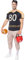 Funidelia | Muskel American Football Kostüm mit Zubehör für Männer für Herren Rugby & Quarterback - Kostüm für Erwachsene & Verkleidung für Partys, Karneval & Halloween - Größe S