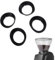 4 Stück Dichtungsersatz für Baratza Encore Kaffeemühle, Silikon-Kaffeemühlendichtung, Kaffee-Ersatzring für Baratza Encore Kaffeemühle, Kaffeemühlen-Zubehör