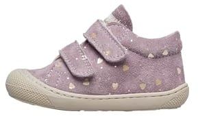 Naturino Suede First Walking Shoes, Magnolia, 8 UK Child