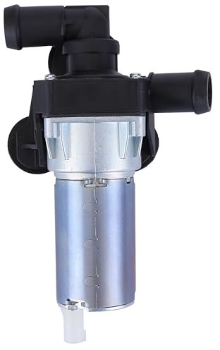 LICHENGTAI Bomba de agua de refrigeración del motor, bomba adicional compatible con BMW Serie 1 E81 E82 E87 E88 Serie 3 E90 E91 E92 E93 X1 E84 Bomba de agua adicional 64116928246 Bomba de agua
