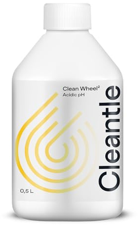 Cleantle Clean Wheel 0,5L Dein Geheimnis für strahlend saubere Felgen & Reifen Ultra-effizientes Konzentrat, sanft zu jedem Lack, löst Straßenschmutz mühelos, biologisch abbaubar, Zitrusduft