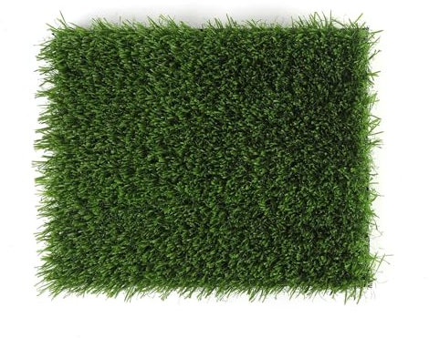 WANGTIAN 2 Pezzi 25X30 cm Erba Sintetica per Prato da Matrimonio, Campo da Calcio, Erba Sintetica per Esterni, Recinzione in plastica Artificiale, Erba Sintetica per la Decorazione del Prato (10 mm)