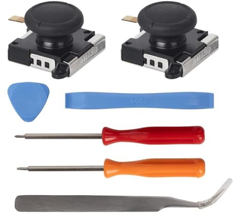 ​​Avericht 2er-Pack Driftfreier TMR-Joystick Ersatz für Switch Joycon, Switch Lite & Switch OLED – Präzisions-Reparaturset mit Elektromagnetischem Anti-Drift-Modul​​ (2er-Pack)