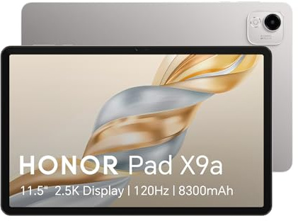 Honor Pad X9a, 11.5 Honor Fullview Display, Batería de Larga duración de 8300mAh, diseño Delgado de Metal, Gris, WiFi
