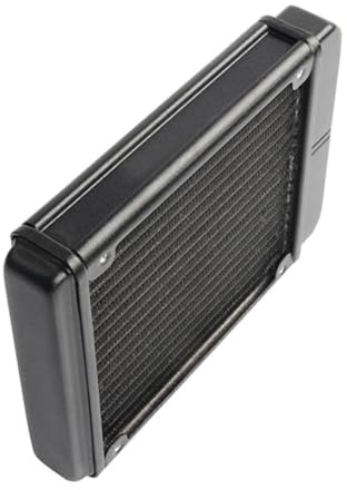 Ljmyy Radiateur industriel en aluminium à refroidissement par eau pour ordinateur SRL120F10