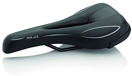 XLC Unisex – Erwachsene SA-T13 MTB-Sattel Traveller II, Schwarz, 275x148 mm