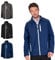 Island GREEN Essentials Mens Golf Full Zip Waterproof Jacket, Navy/White, X-Large