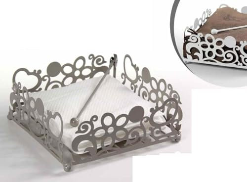 Portatovaglioli metallo 20 cm 718519 utilissimi