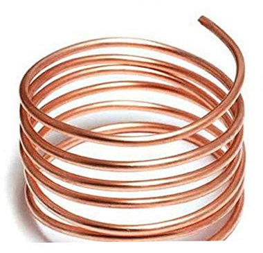Soft Copper Tube Pipe OD 8mm x ID 6mm 1M