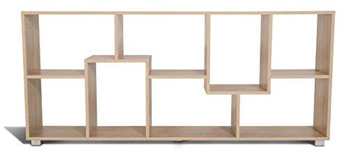 IDMarket - Regal mit 2 Positionen Tania, Holz, Buche-Imitat, L 161 cm