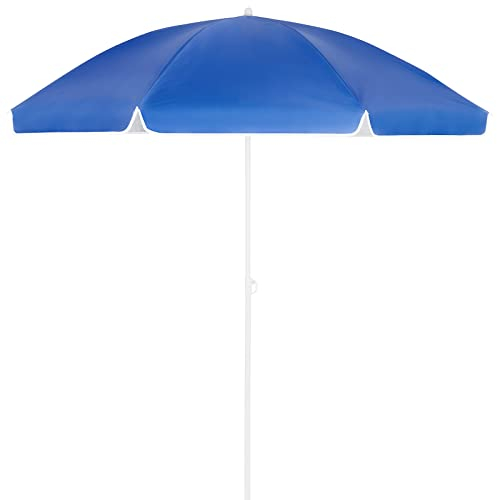 Kingsleeve® Ombrellone Spiaggia 200cm UV50+ Inclinabile Altezza Regolabile Parasole Giardino Mare Borsa di Trasporto