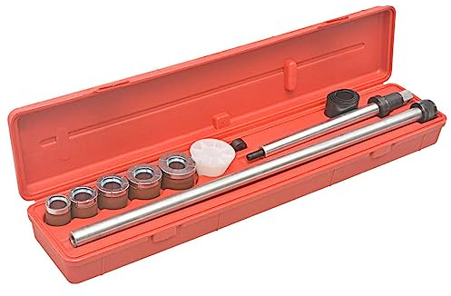 vidaXL Camshaft Bearing Tool - Universal Removal & Installation for Cars & Trucks, Heavy-Duty Metal/Plastic/Rubber, Includes Storage Case