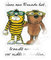 Spreadshirt Janosch Tiger Und Bär Wenn Man Freunde Hat Sticker, max. 10x10 cm, 10 x 10 cm, Transparent glänzend