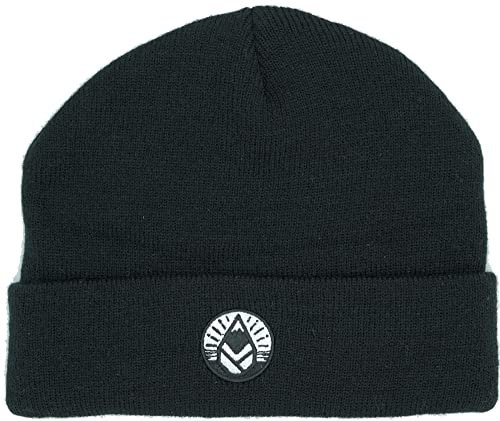Phieres Shining - Beanie Mütze für Damen und Herren in Schwarz, Einheitsgröße