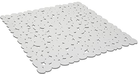 Tappeto Antiscivolo Doccia Bianco in PVC Mod. Bali