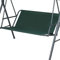 Btstil Replacement Garden Swing Seat Cover, Durable 900D Oxford Fabric Waterproof Swing Chair Cover, Universal Fit for 2-3 Seater Outdoor Swing Chair (Green, 148x50x50cm)