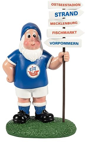 FC Hansa Rostock Gartenzwerg Zwerg ** Wegweiser Klein **