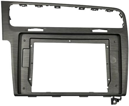 Kit radio Compatibile con Volkswagen Golf 7 2014-2017 Pannello con cornice in plastica da 10,1 pollici Radio Stereo Lettore DVD 2 DIN Installazione Pannello auto Fascia