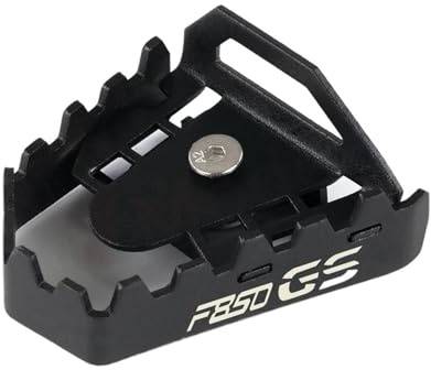 Compatible con F750GS F850gs F 750 850 GS Palanca de Freno Trasero de Motocicleta Extensor de Pedal Clavija de pie Accesorios Negros (Size : F850GS B)